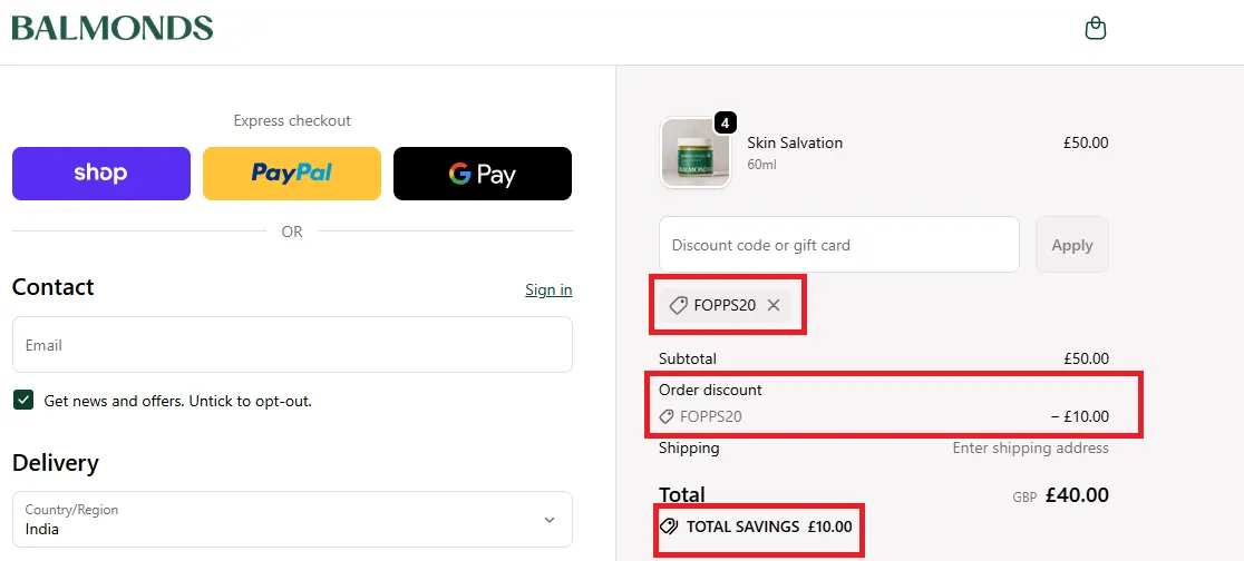 balmonds 20 percent off coupon.webp
