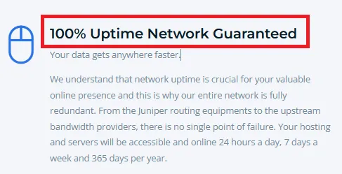 banahosting 100% Uptime Network Guaranteed.webp