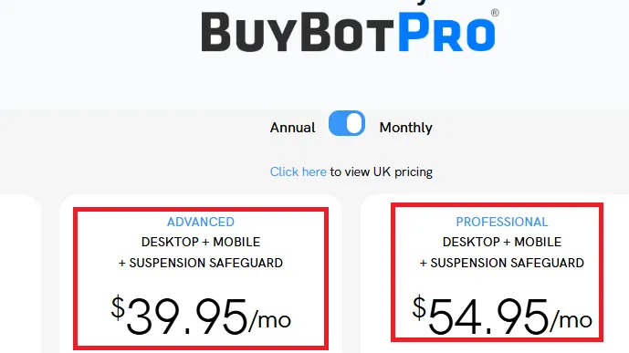 Buybotpro 10% OFF On Plans.webp