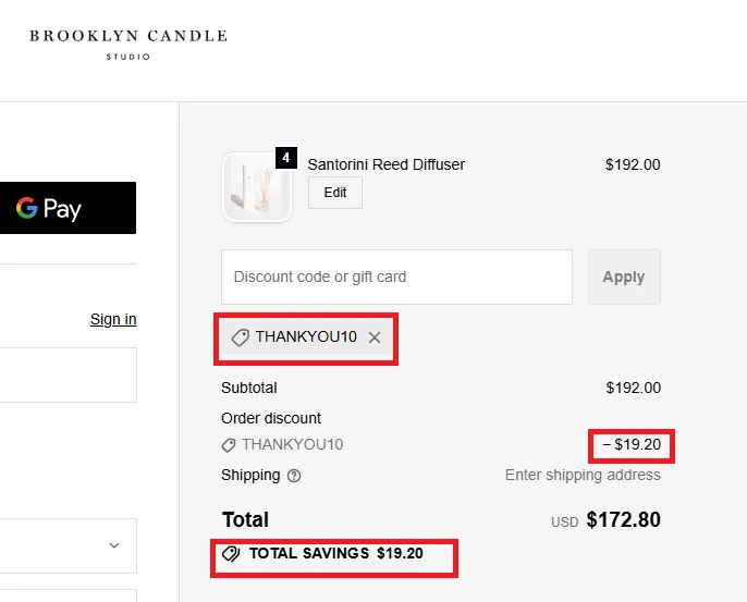 Brooklyncandlestudio10% OFF Coupon Code.webp