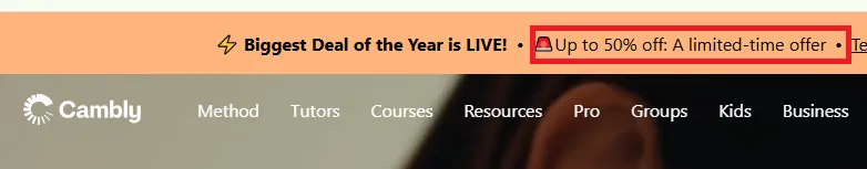 cambly 50% OFF Offer.webp
