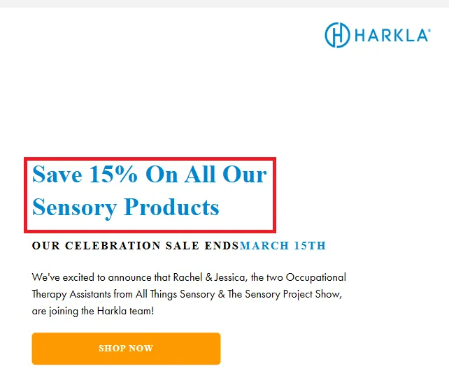 Harkla 15% OFF Promo.webp