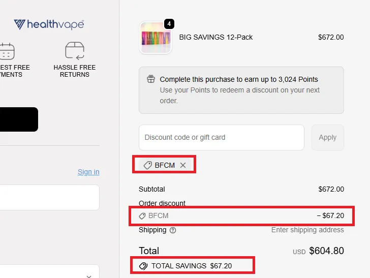 Healthvape Latest Coupon Code.webp