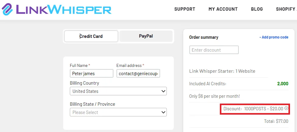 linkwhisper $20 OFF Promo Code.webp