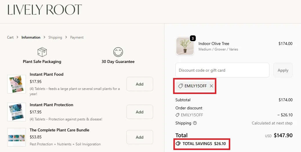 Livelyroot 15% OFF Coupon.webp