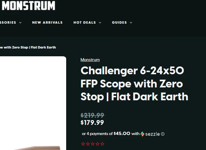 Monstrum Tactical 10% off offer.webp