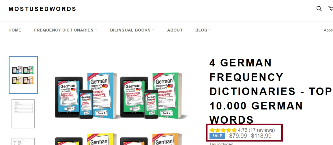 mostusedwords 10% off deal.webp