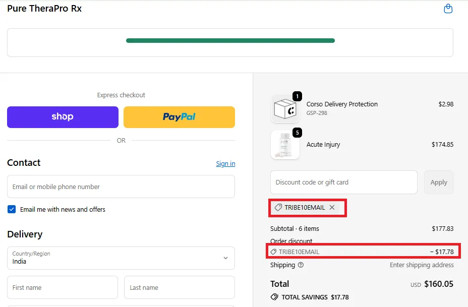 purethera 10% off coupon code.webp