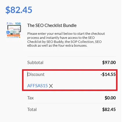 Seobuddy 20% off