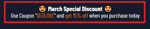 Seobuddy 15% off coupon