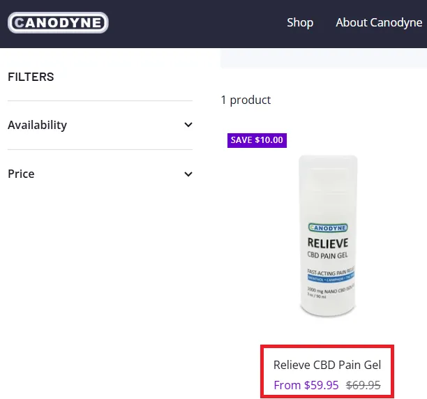 Canodynecbd offer