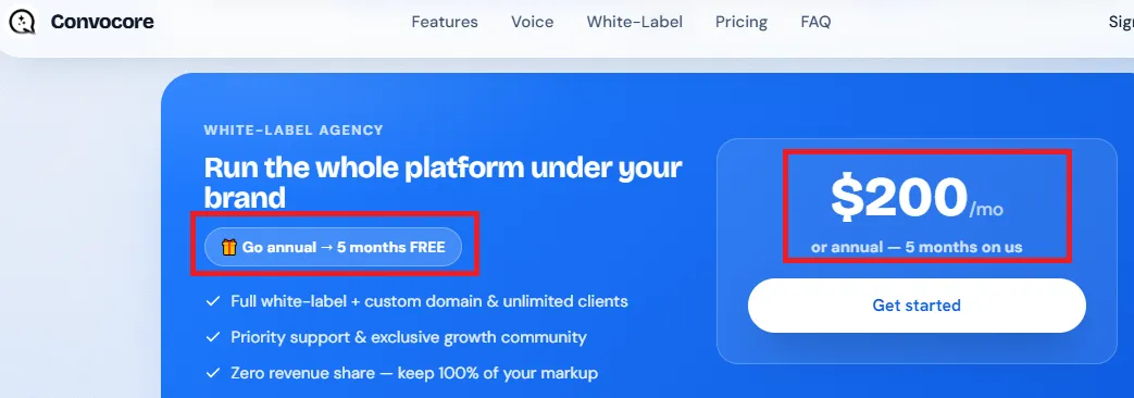 Convocore offer