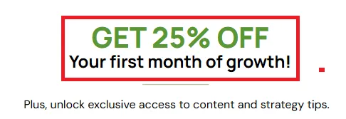Trusy 25% off offer