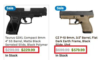 Impactguns 10% off deal