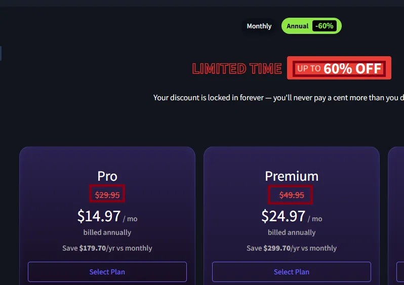 Tradersync 60% off offer