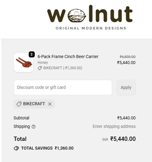 Walnutstudiolo 20% off coupon code