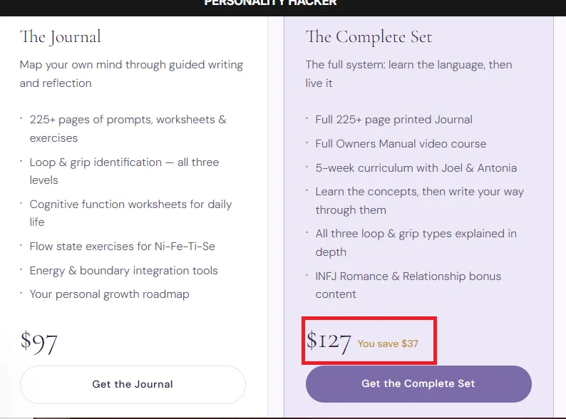 Personalityhacker 5% off offer