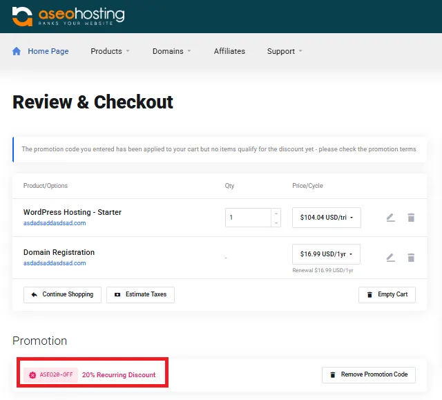 Aseohosting 20% OFF Coupon