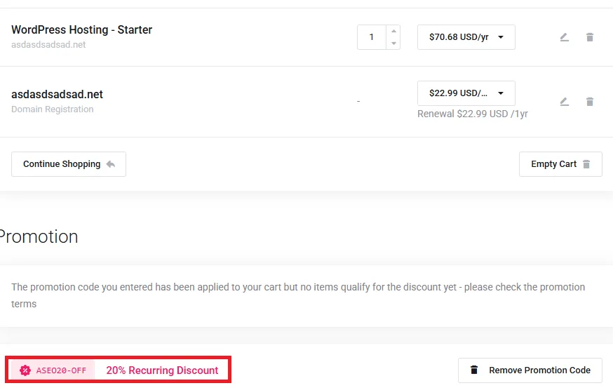 Aseohosting coupon