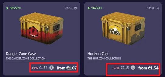 Skinbaron 41% off offer