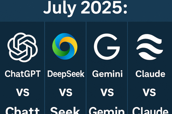 Best AI for SEO in July 2025: ChatGPT vs DeepSeek vs Gemini vs Claude – Brutally Honest Review from a Coupon Site Owner